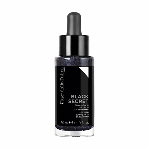 Diego dalla Palma Black Secret Unif Serum 30 ml - Hochwirksames Serum für 24h Feuchtigkeitspflege, ideal für strahlende Haut und ein gesundes Hautbild.