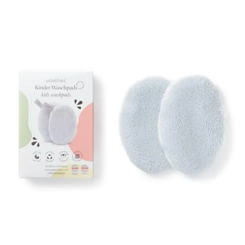 Waschies Baby- & Kinderwaschpads Pastel Blue 2er Set von Waschies