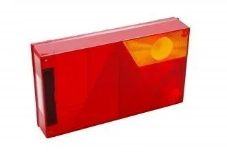 meinAnhängerersatzteil Lichtscheibe für Rückleuchte Aspöck Multipoint 1 I rechts 18-8452-007 Ersatzglas für Pkw Anhänger