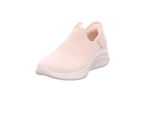 Skechers ULTRA FLEX 3.0 COZY STREAK Damen Slipper - Sneaker für Damen mit flexiblem Strick-Obermaterial und atmungsaktiver Air-Cooled Memory Foam Sohle für optimalen Komfort und urbanen Style – ideal für Alltag und Freizeit.
