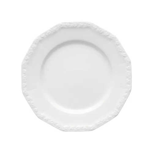 Rosenthal Speiseteller Maria Weiss 26 cm - Eleganter Speiseteller aus hochwertigem Porzellan, ideal für festliche Anlässe und die tägliche Tischkultur. Spülmaschinen- und mikrowellengeeignet.