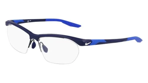 Nike Eyeglasses 7401 410 Matte Midnight Navy in blau von Nike