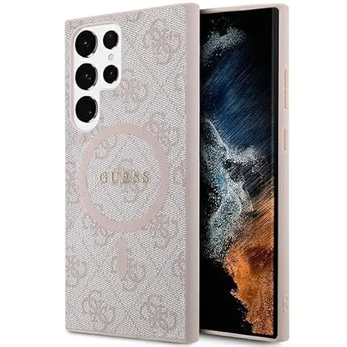 Guess GUHMS24LG4GFRP Hülle für S24 Ultra von GUESS