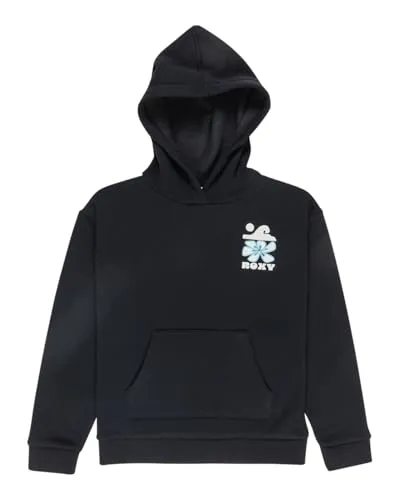 Roxy Fleecepullover Surf Feeling Hoodie Brushed Mädchen Schwarz 10
