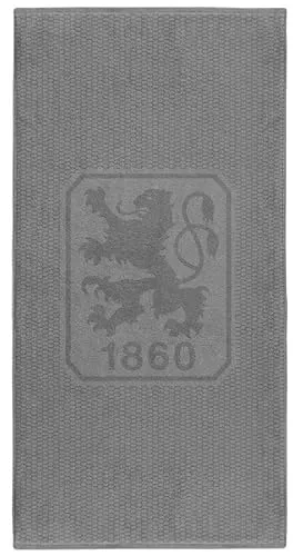 TSV 1860 München Handtuch - Hexagon Design - Offizielles Lizenzprodukt, hochwertiges Gästehandtuch in verschiedenen Größen, aus 90% Baumwolle für optimale Weichheit und Saugfähigkeit.