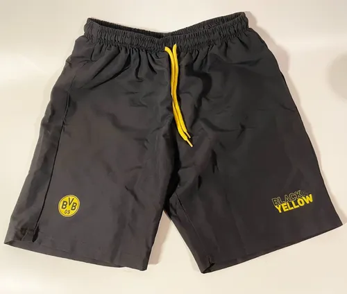Borussia Dortmund Herren Bermudas Badehose Black&Yellow - Gr. S