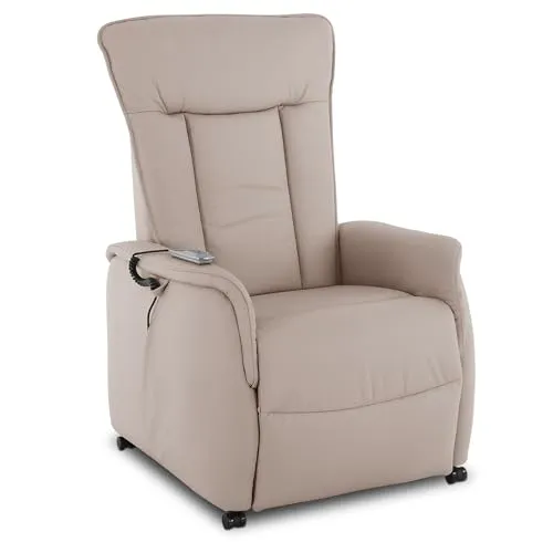 Raburg Fernsehsessel mit Aufstehhilfe - Elektrisch verstellbar und komfortabel - Relaxsessel mit elektrischer Aufstehhilfe und stufenloser Liegefunktion, ideal für entspanntes Sitzen und müheloses Aufstehen. Komfortschaum-Polsterung für besten Sitzkomfort.