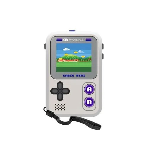 Dreamgear My Arcade Gamer Mini Classic G - Kompakte Videospielkonsole im Retro-Design mit 220 integrierten Spielen für nostalgischen Spielspaß überall.