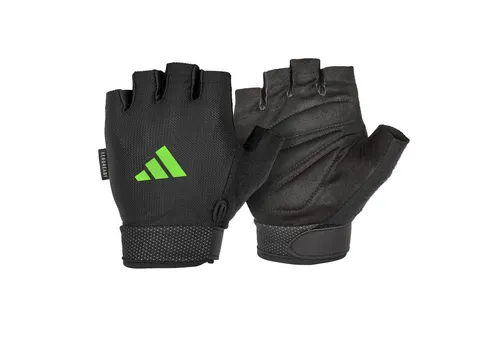 adidas Performance Trainingshandschuhe Essential Adjustable Gloves - Grün/M Mit Aeroready-Kühltechnologie