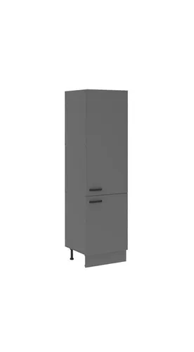Küche NESSA Hochschrank 60 cm Anthrazit in grau von Küchenpreisbombe
