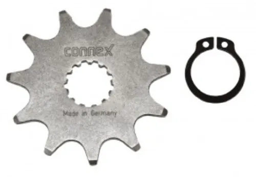 Connex Antriebsritzel 11 Zähne für Kettenblätter und Riemenscheiben - Hochwertiges Antriebsritzel von Connex mit 11 Zähnen, ideal für präzise Antriebsübertragung. Perfekt für Ihr Fahrrad-Zubehör!