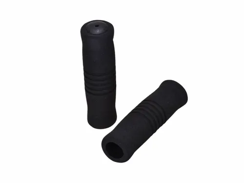 Fahrrad Soft Griffe Lenkergriff Fahrradgriff Griffstücke Lenker 5 Rillen Schwarz