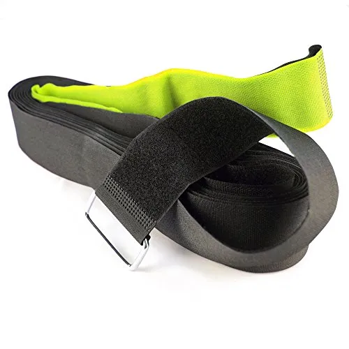 Goodymax Industrieller Klettgurt 3m Schwarz/Neongelb