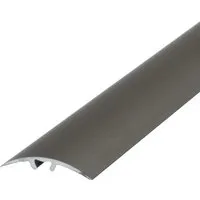 Dalsys Übergangsprofil 90cm x 50mm Aluminium Champagner Bodenleiste