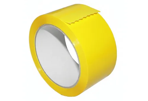 Packen24 GmbH Klebeband Klebeband Rollen PP GELB Leise abrollbar Packband (1-St)