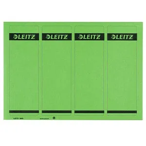 LEITZ Ordneretiketten 1685 - 100 selbstklebende grüne Etiketten für perfekte Organisation, blickdicht und einfach beschriftbar mit EasyPrint