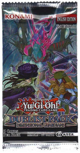 Yugioh - Duelist Pack - Dimensional Guardians - 1 Booster - 1. Auflage