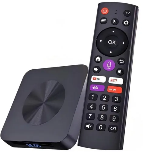 Goldstern-Tech Streaming-Box, (Leistungsstarke 8K Android TV Box, Dolby Audio-Unterstützung), Dualband-WLAN, erweiterbarem Speicher & Dolby Audio