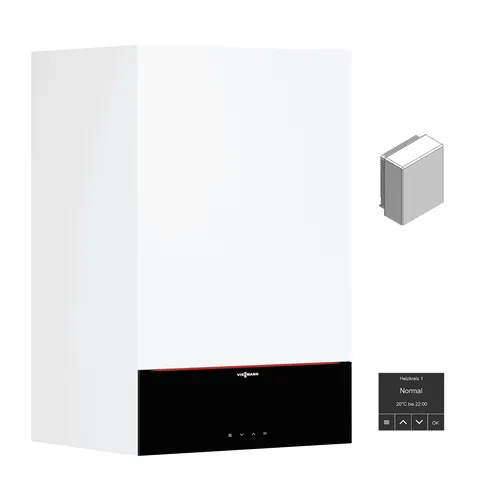 VIESSMANN Gas-Brennwert-Therme Vitodens 200-W, 32 kW