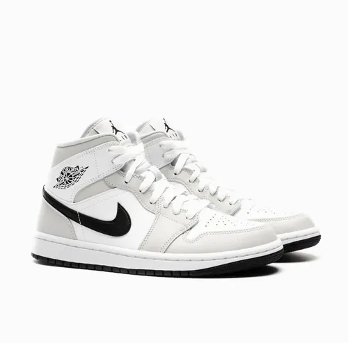 Nike WMNS Air Jordan 1 Mid Se Basketballschuh für Damen, grau, 39 EU - Basketballschuhe im klassischen Stil für optimalen Tragekomfort und Beweglichkeit auf dem Platz.