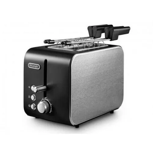 Longhi Ctx 2203.BK Toaster Elektro - Toaster mit 6 Bräunungsstufen, ideal für gleichmäßiges Toasten und vielseitige Frühstücksoptionen.