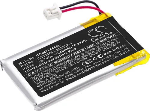 TECHTEK Akku Kompatibel mit [Mitel] 6863i, 6865, 6865i, 6867i, 6869, 6869i, 6900, 6905, 6910, 6920, 6930, 6940, 6970 Ersetzt 50005711, für 50006764