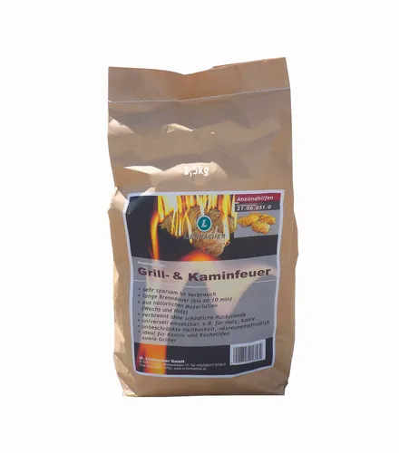 Anzünder für Grill-und Kaminfeuer- 2,5 kg