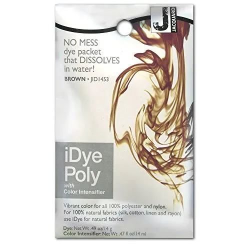 Jacquard, Stofffarbe/Färbemittel, iDye, 14 Gramm, Schwarz, braun, Each
