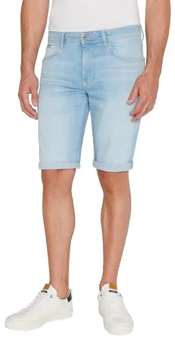 Pepe Jeans Herren Straight Short, Blau (Denim-MN6), 34W