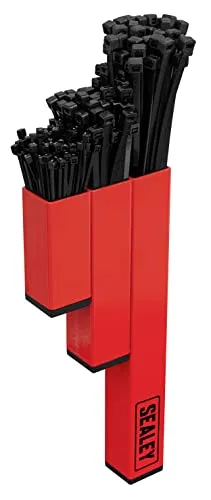 Sealey APCTH Magnetischer Kabelbinderhalter, Rot in rot von Sealey