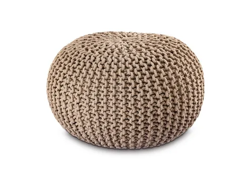 Strickhocker Pouf Ø45 cm von Amagohome