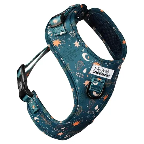 Hundegeschirr für mittelgroße Hunde | Arizona Hotdogs Softgeschirr Moonlight (M)