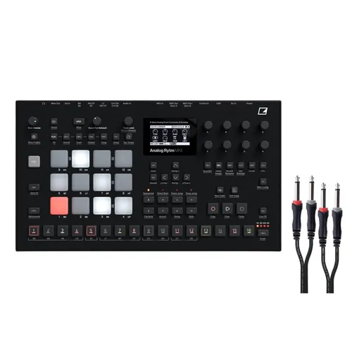 Elektron Analog Rytm MKII - Schwarz - 1x geöffnete Box * NEU * - DJ-Controller mit leistungsstarkem Drum Computer und Sequencer für kreative Musikproduktion, hergestellt in Schweden.