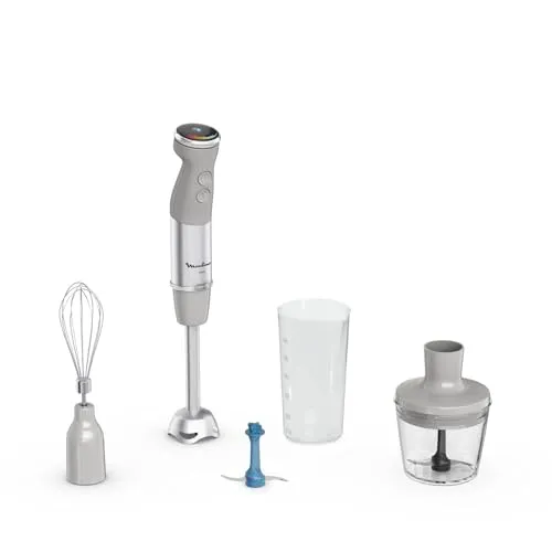 Moulinex Quickchef+ Stabmixer mit Powelix-Klingen, 1000 W