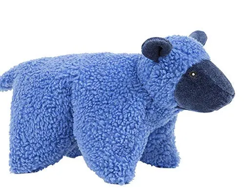 HuggleHounds Hundespielzeug Lamb Squooshie - Kuscheltiere aus superweichem Plüsch, ideal für Welpen. Mit Tuffut Technology® für extra Haltbarkeit und einem Quietscher für stundenlangen Spielspaß!