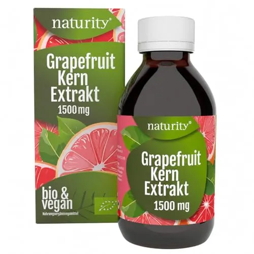 naturity Grapefruitkernextrakt Tropfen 250ml in schwarz von naturity