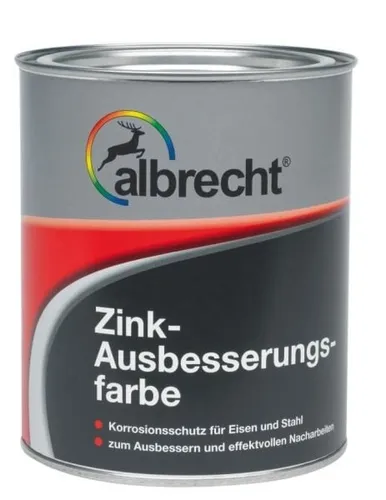 Albrecht Zink-Ausbesserungsfarbe 375 ml zinkhell Rostschutz Zinkausbesserung