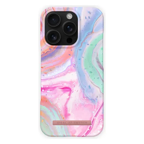 IDEAL OF SWEDEN Printed Case MagSafe für iPhone 16 Pro – Pastel Marble - Stylisches Backcover mit MagSafe-Funktion, schützt dein iPhone 16 Pro und verleiht ihm einen eleganten Look mit Pastell-Marmor-Design.