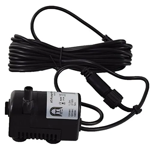 Agora-Tec® Ersatzpumpe Solar Teichpumpen-Set at-3.5W-BL und at-3.5W-BLH