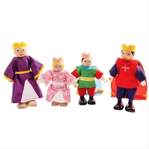 Bigjigs Toys Holzfiguren der königlichen Familie