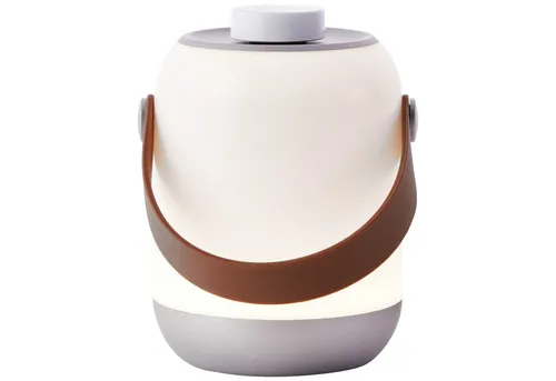 Lightbox Tischleuchte - spritzwassergeschützte LED Tischlampe für den Garten - Nachttischleuchten mit warmweißem Licht, dimmbar und ideal für den Außenbereich, Schutzart IP44 für wetterfesten Einsatz.