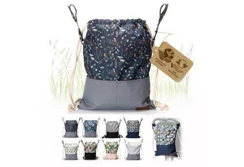 BambiniWelt by Rafael K. Wickeltasche Wickeltasche BEUTEL für Kinderwagen Buggy Babytasche