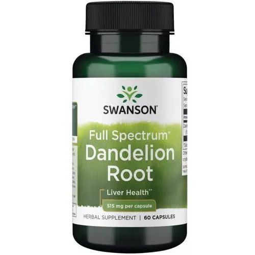 Produktbild Löwenzahnwurzel 515 mg 60 Kapseln Swanson Health Products