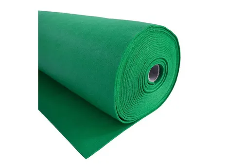 maDDma Stoff 1m waschbarer Bastelfilz Meterware Filz 90cm x 1,5mm, seegrün