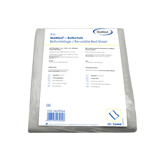MaiMed Mehrweg-Bettschutz Bettunterlage 75x90cm
