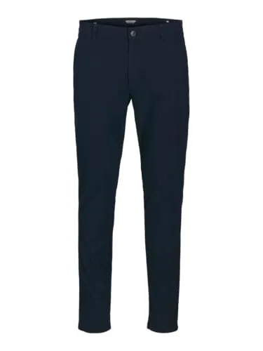 JACK & JONES Herren Chino Hose JPSTMARCO JJBOWIE - Wanderhosen mit Stretchanteil für optimalen Komfort und Bewegungsfreiheit, ideal für Freizeit und Outdoor-Aktivitäten.