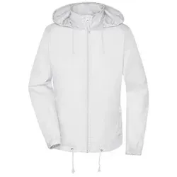 Ladies' Promo Jacket Windbreaker für Promotion und Freizeit weiß, Gr. XXL