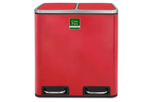 Mülltonnen & Abfalleimer Rot von Casa Pura