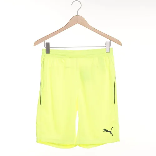 Puma Shorts - Kinder Short kurze Fußball Hose - 701919-42 - neongelb, Größe: 176