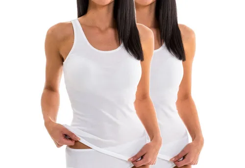 HERMKO Funktionsunterhemd 61310 2er Pack Damen Tank Top - Funktionsunterwäsche für Damen, aus 100% Polyester, atmungsaktiv und ideal für sportliche Aktivitäten beim Reiten. OEKO-TEX® zertifiziert für höchste Qualität.